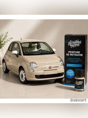 8-pc ScratchesHappen Exact-Match Touch Up Paint Kit - Mocha Latte (KTA) For Fiat